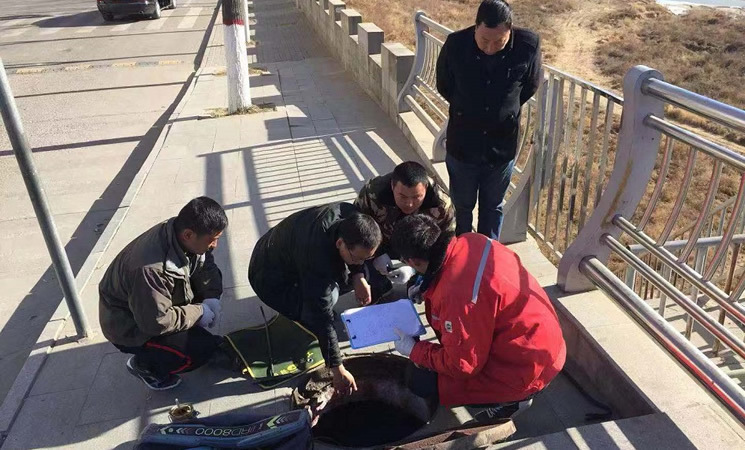 富縣沙梁街片區地下管線綜合普查